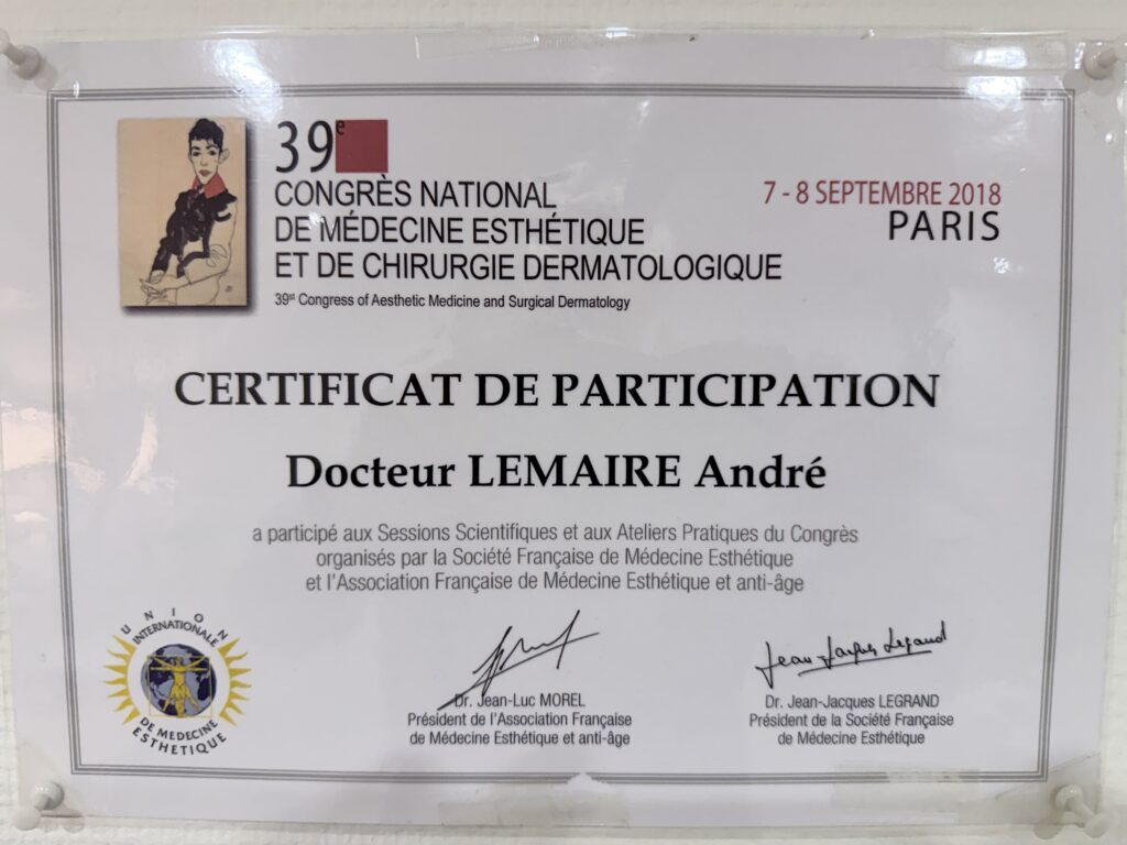 39e Congrès National de Médecine Esthétique et Chirurgie Dermatologique